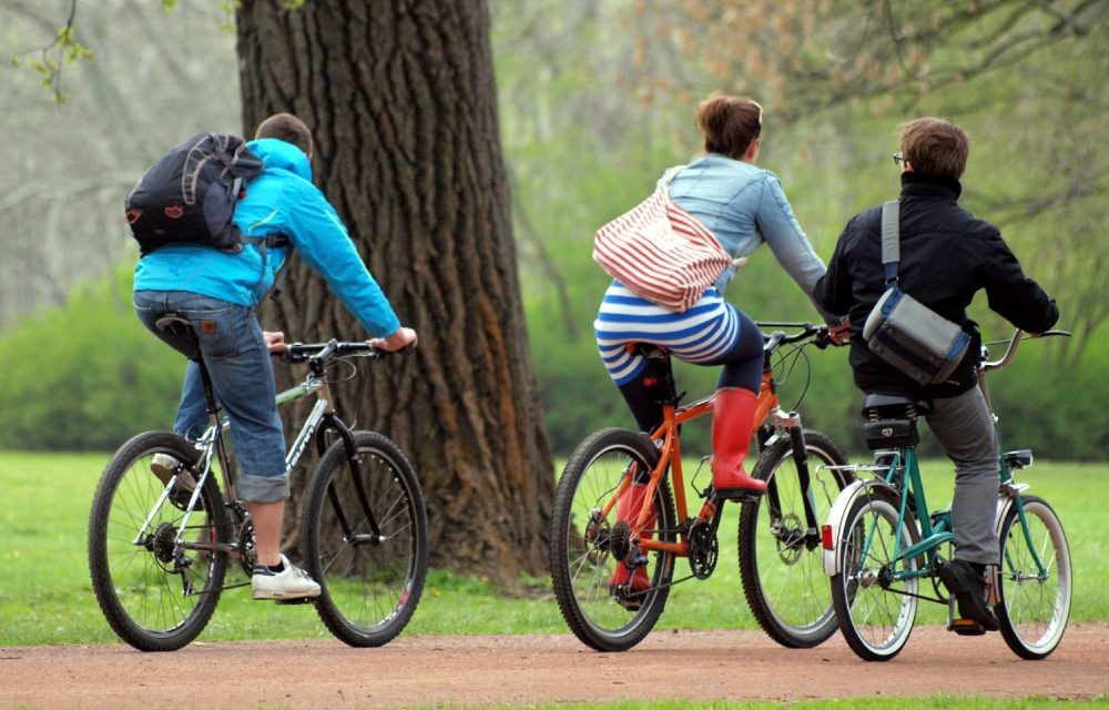 Der Verkauf von Fahrrädern und Outdoorartikeln boomt