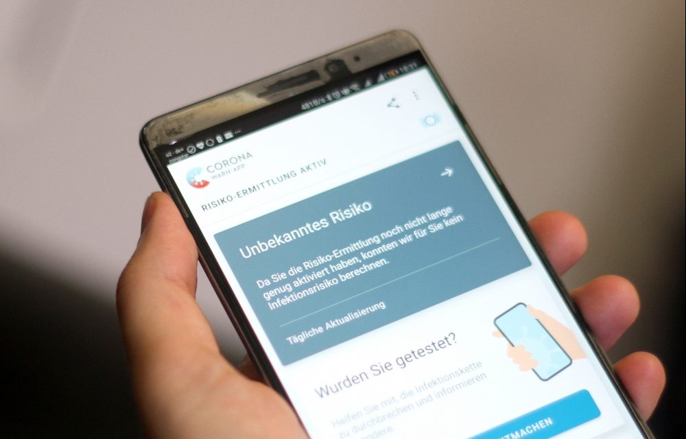 Gesundheitspolitiker sind für die Aufrüstung der Covid-19-Warn-App