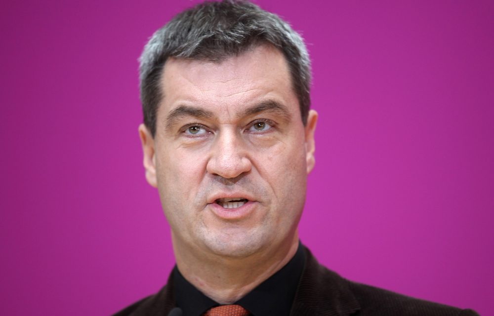 Immer mehr Abgeordnete der CDU wollen als Kanzlerkandidat Markus Söder