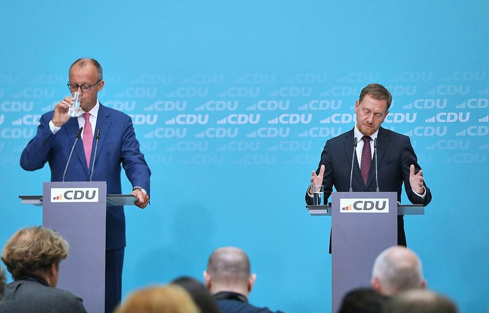 Kretschmer sieht CDU-Debatte über Merz als Ausdruck innerparteilicher Demokratie
