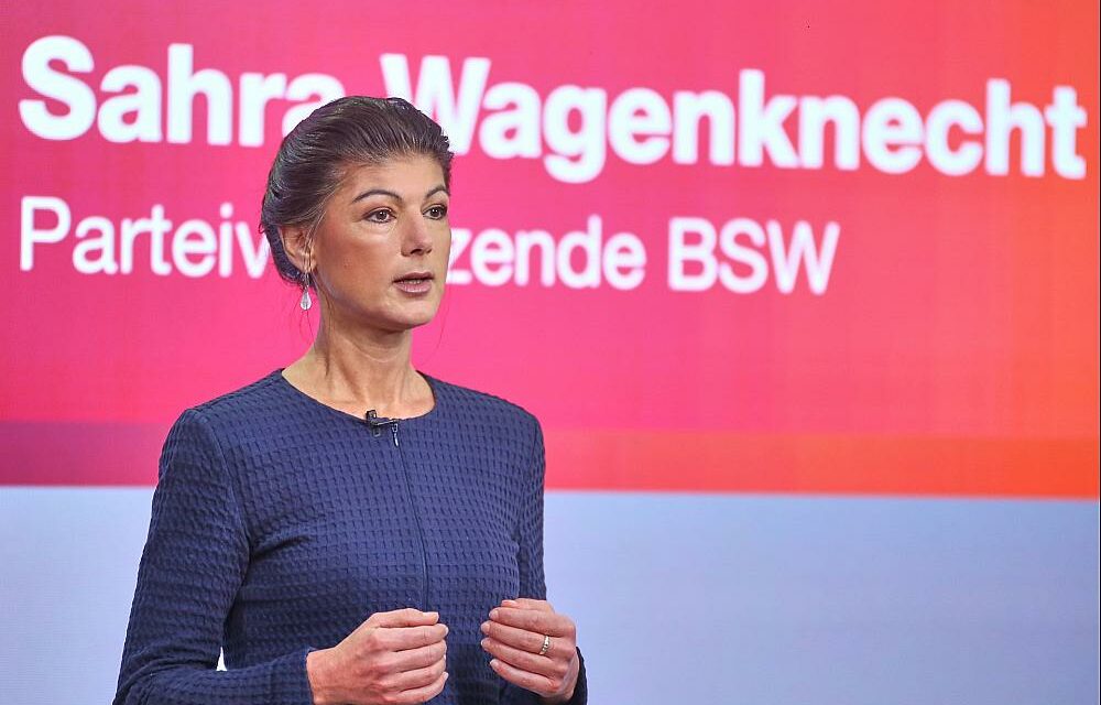 Sahra Wagenknecht hinterfragt Friedensabsichten Europas und der Ukraine