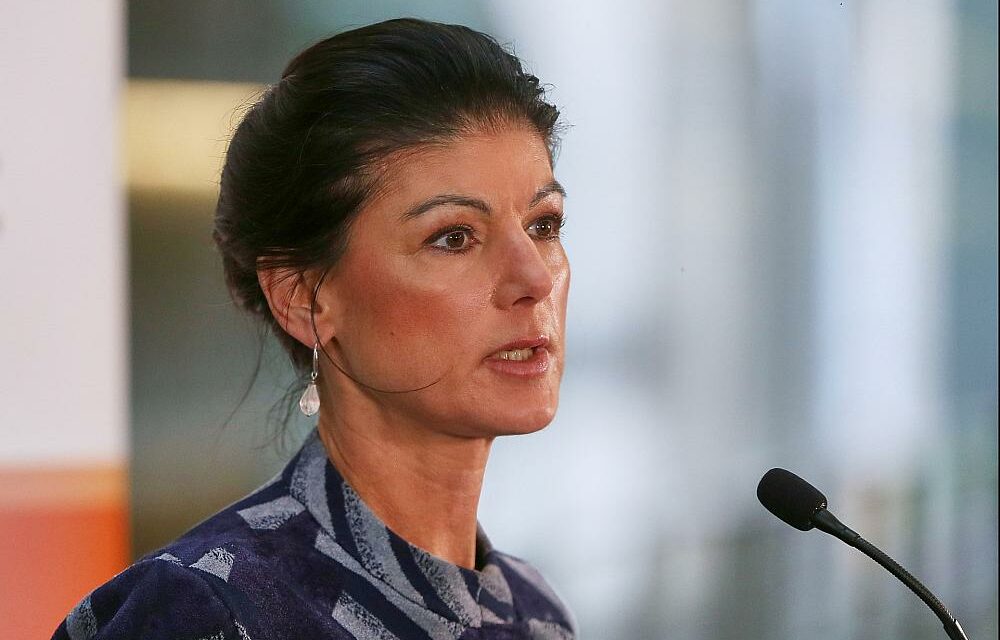 Sahra Wagenknecht spricht sich klar gegen Einsatz deutscher Soldaten in der Ukraine aus