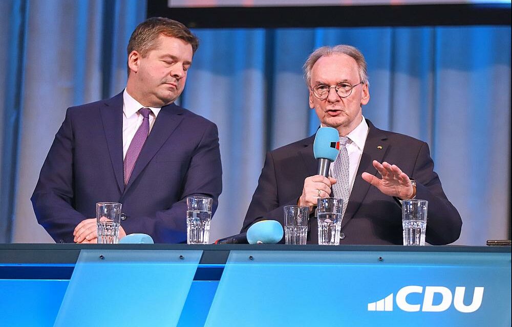 CDU Sachsen-Anhalt verkündet Entscheidung zur Spitzenkandidatur